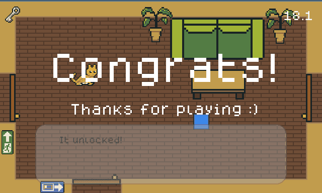 Our win screen Bed Rested win screen